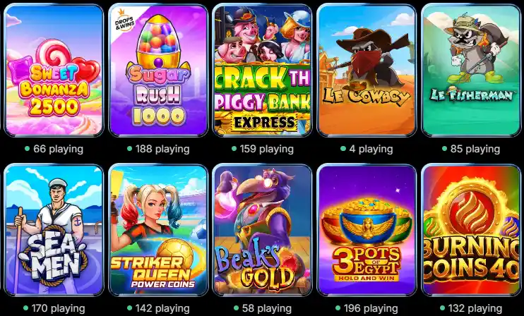 tweedbet casino top slots